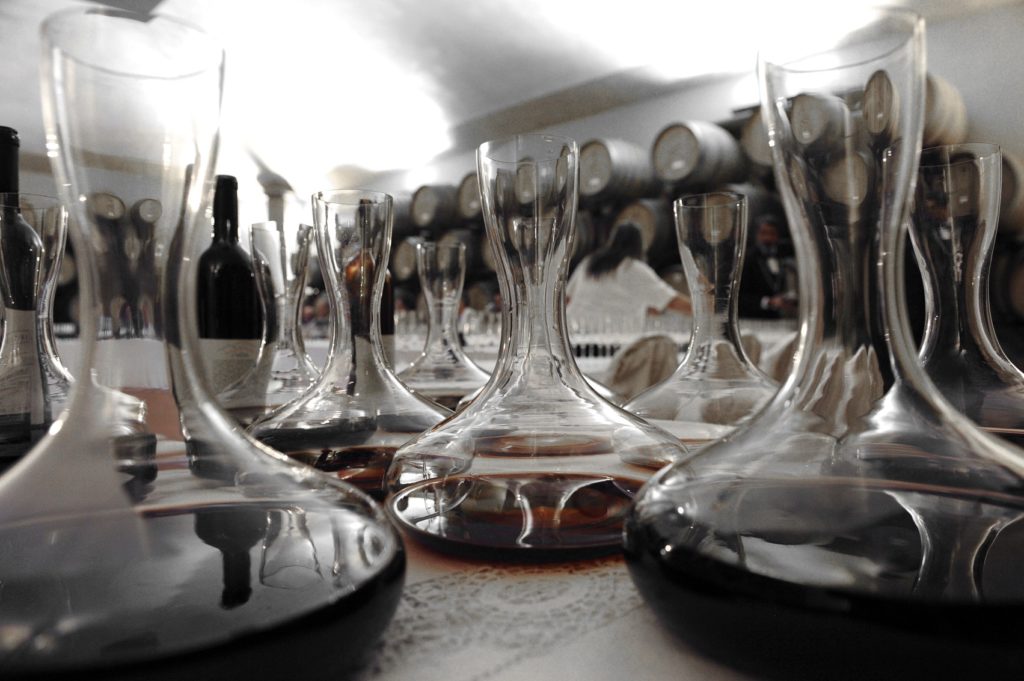 Per qualcuno il decanter è uno strumento snob!